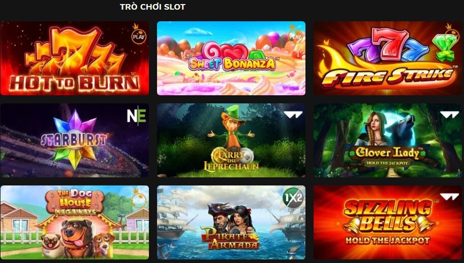 Slots game đỉnh cao tại nhà cái thu hút người chơi